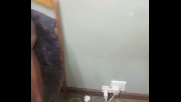 Hot whore play with pussy & vibrator on chair i...