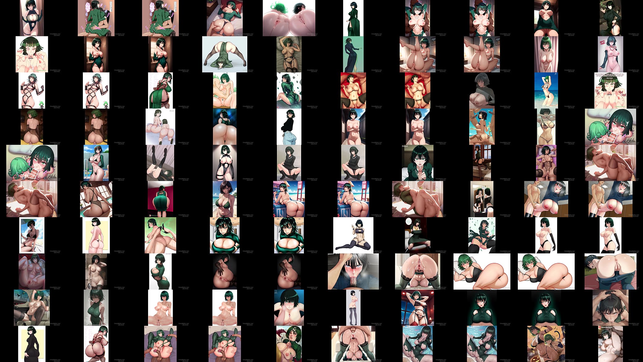 One Punch Man - Fubuki Slideshow - One Punch Man Hentai Compilation 预览图