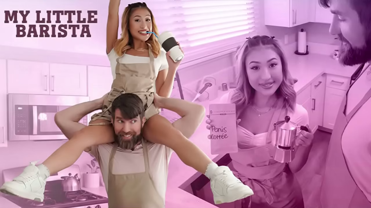 Petite Barista Slut Gets Fucked Right Before Opening Hours