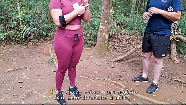 Na trilha encontramos o macho ideal - Fodeu no pelo