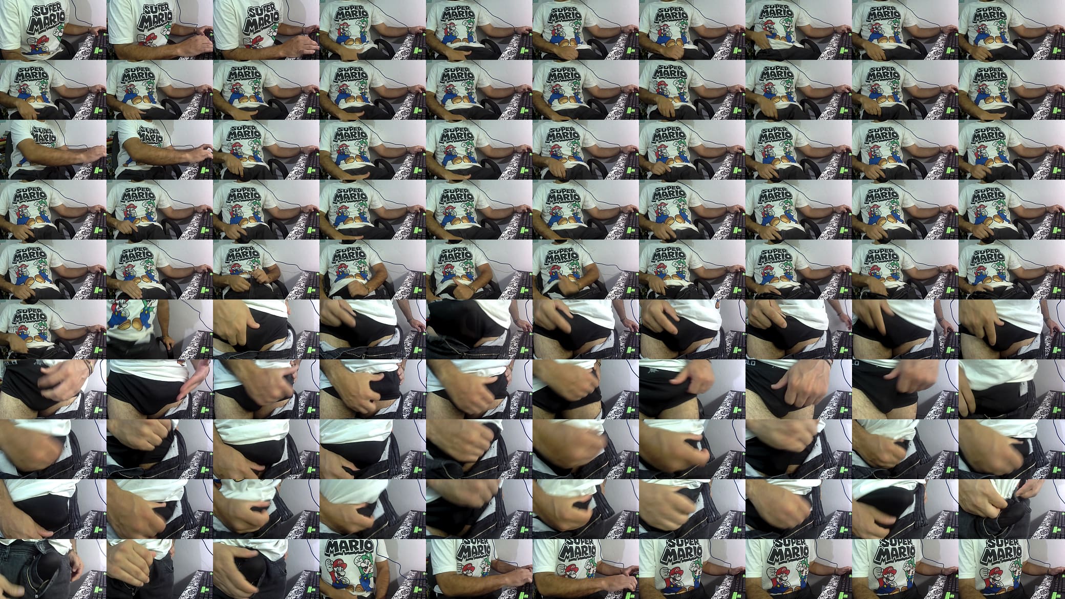 getting hard hide in the office time, I almost cumming in my underwear 预览图