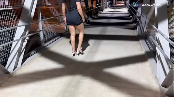 I had sex on the street while the cuckold was waiting in the car - KAREN KISS