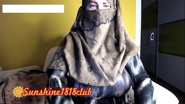 Indian wife in Hijab big tits nipple play on cam recorded November 14th