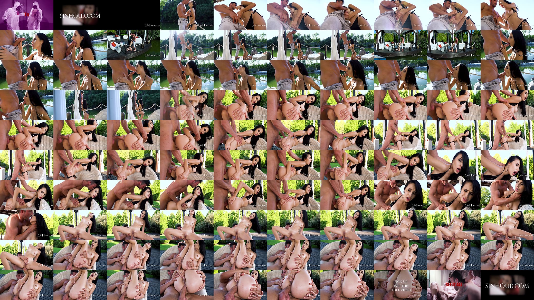 Brunette In Bikini Anal Outdoor 预览图