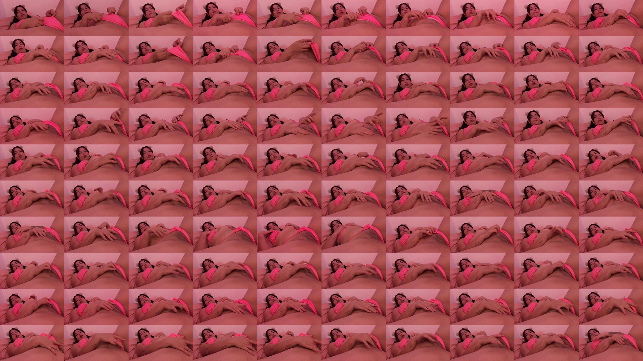 Novinha branquinha se masturbando com biqu&iacute;ni rosa 预览图