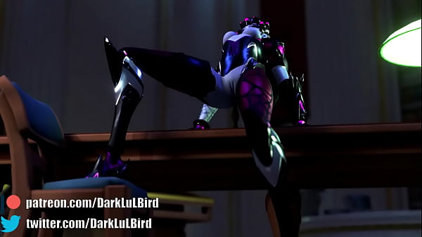 Widowmaker in Volskaya library Overwatch