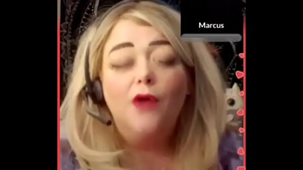 Jacking off during dating live stream