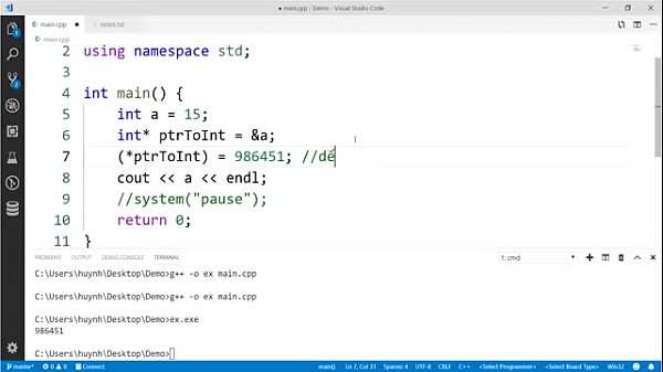 Con trỏ và bộ nhớ phần 1