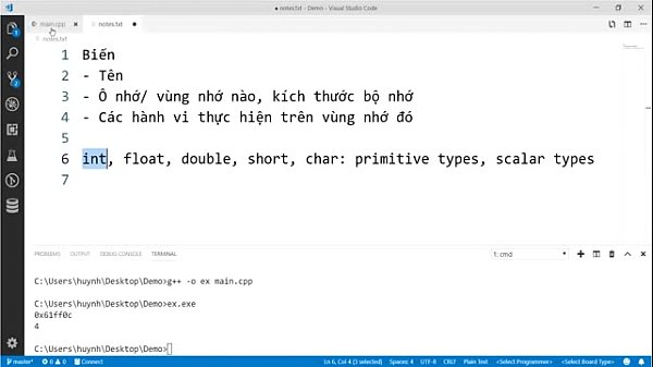 thumb pointers and memory part 1