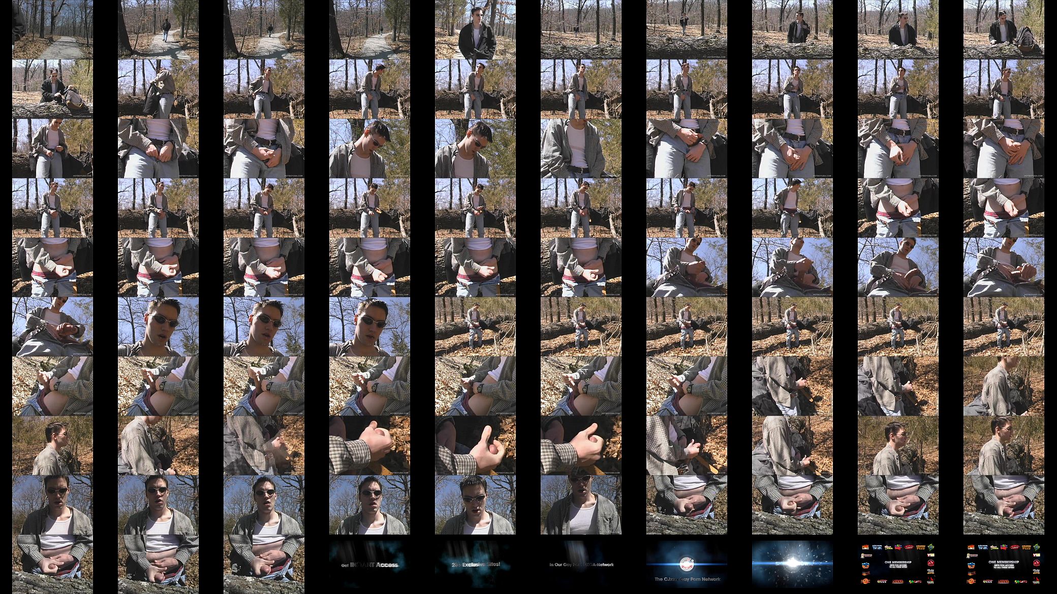 Big Dick Derrick Windsor Jacking Off Outdoors 预览图