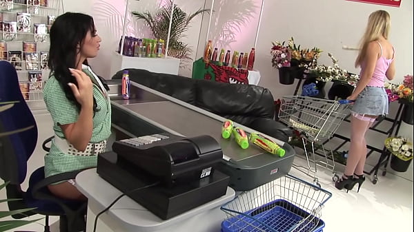 But when the sexy Kerry Louise seduces her at the check out, buying dildos turns into...