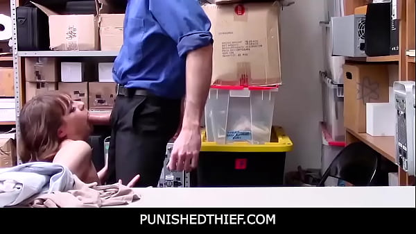PunishedThief -Teen Must Suck My Dick So That She'll be Free - Rebecca Vanguard