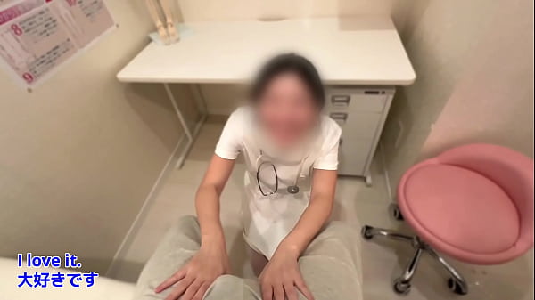 [Nurse and patient having sex in a hospital room] "Would you like to do something sexy and pleasurable?"