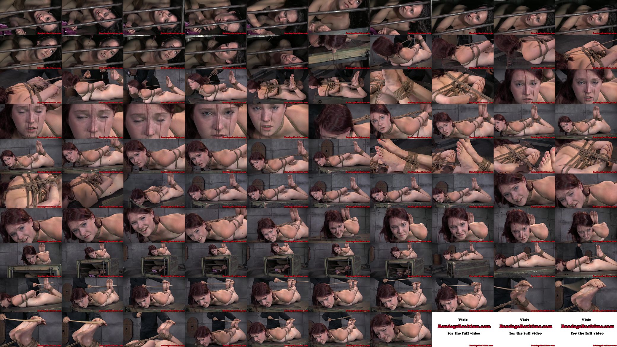 Tied up bdsm lover Ashley Lane caned 预览图