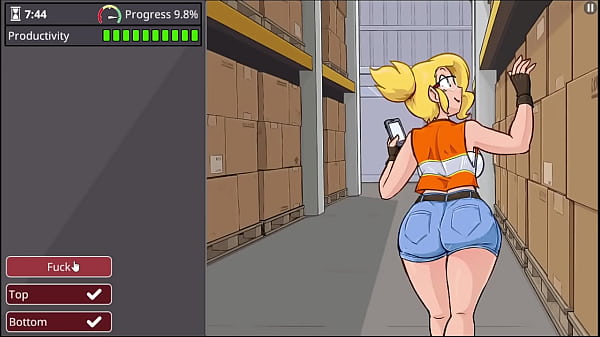 Barely working (Hentai Game) - level 2 completed