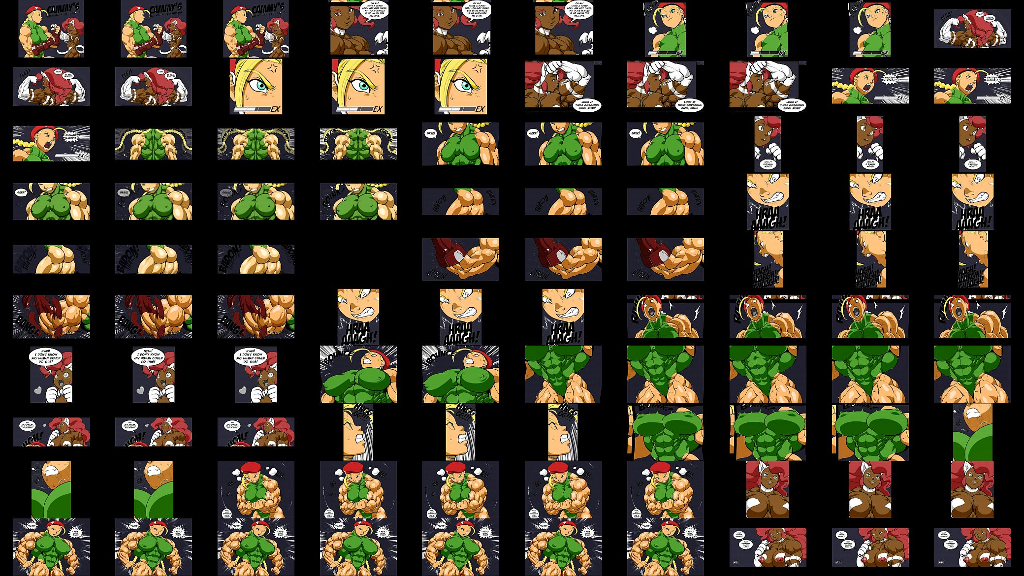 Cammy Muscle comic 预览图