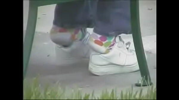 shoeplay with socks