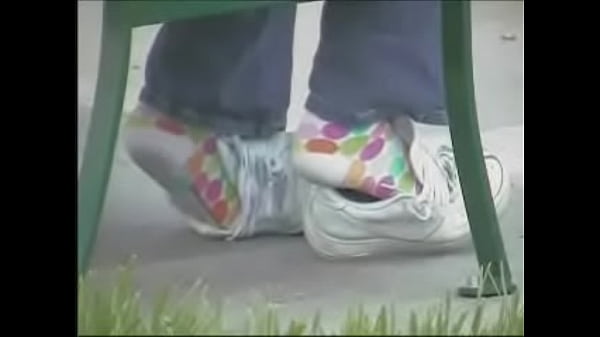 shoeplay with socks