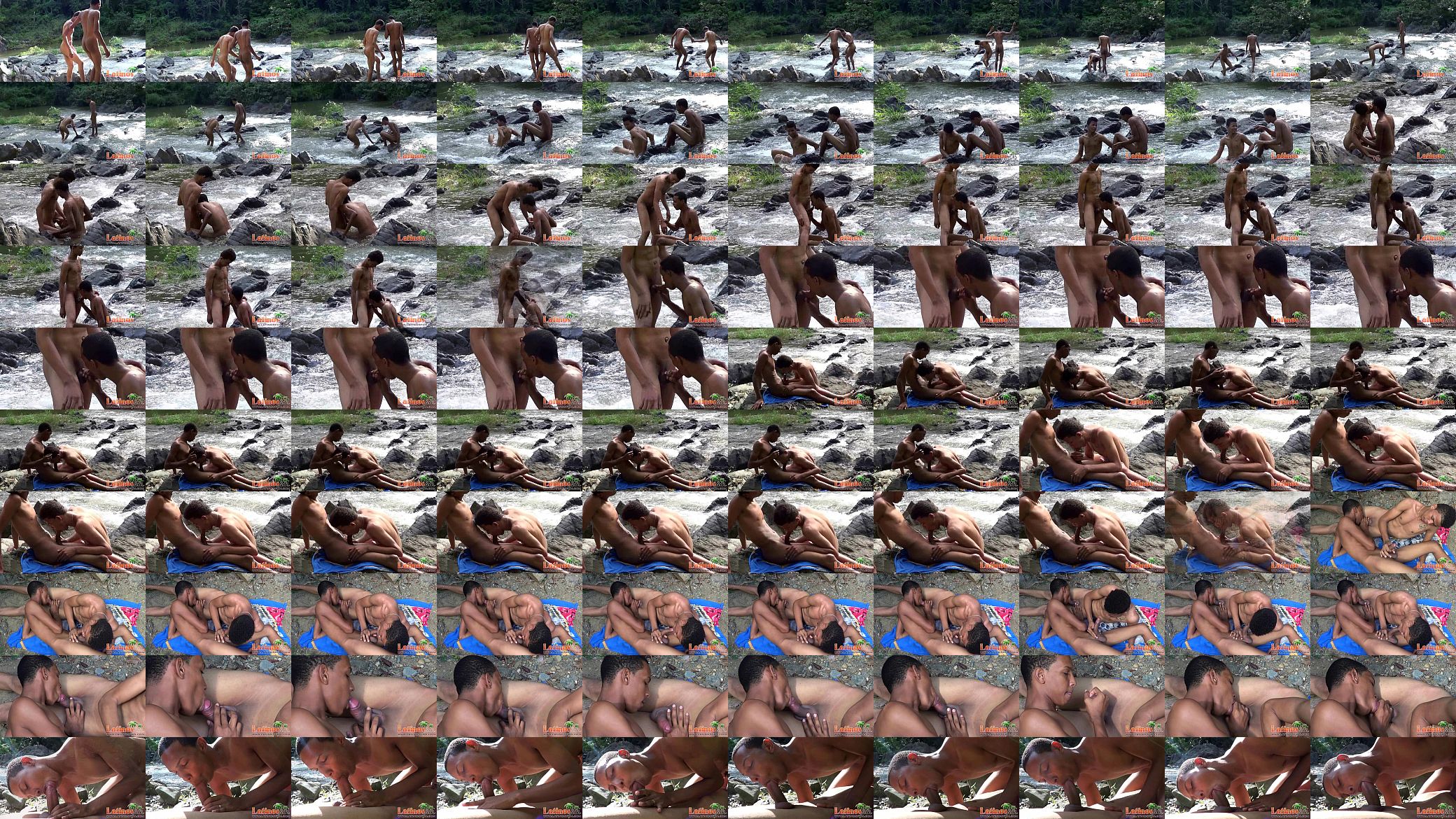 Latin nude swimmers switch to oral sixty-nine 预览图