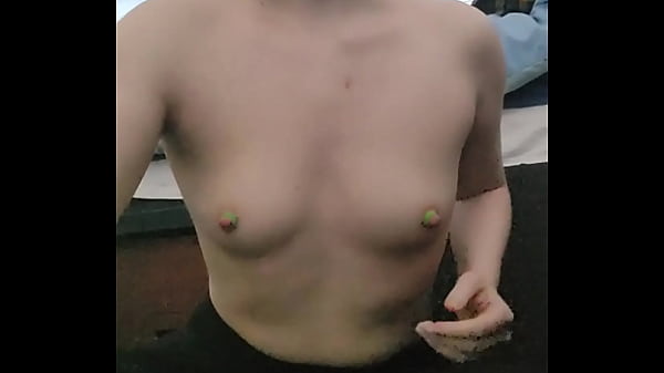Private Moments - Submissive Nipple Pain Play Masturbation