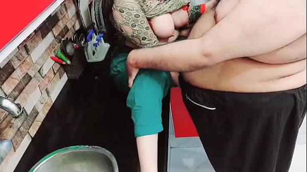 Full Movie : Drinking Milk From Maid,s Big Tits Than Fucking Her Tight Ass Hole In Kitchen