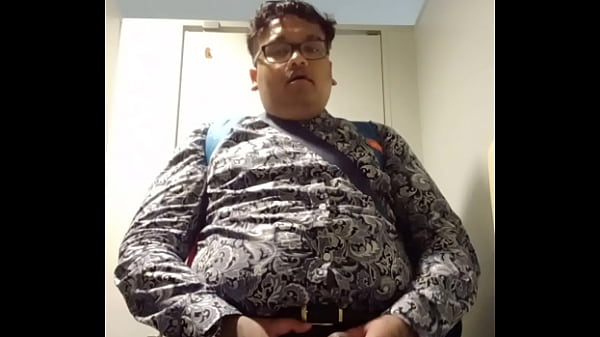 Download Video - Vaibhav Jerks Off & Cums In A Public Toilet Whilst Smartly Dressed