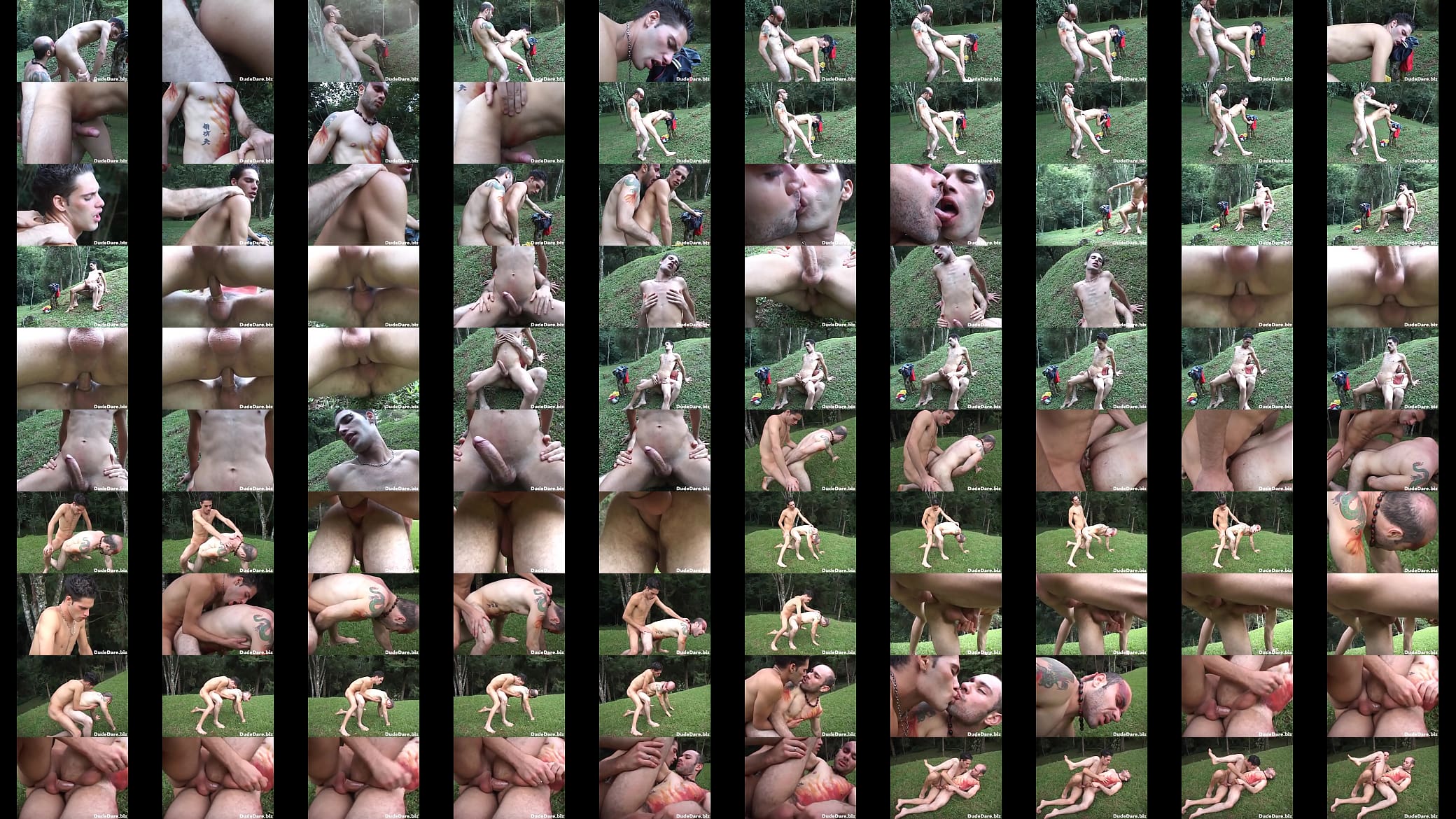 Dude magically makes a stud whom they assfuck hardcore in the wild 预览图