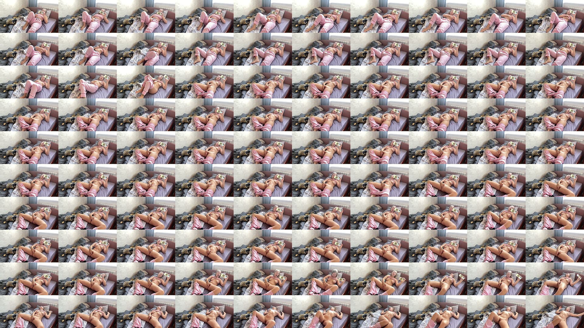 Watching porn and masturbating. Homemade orgasm. 预览图
