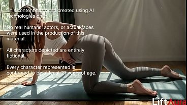 I seduced my trainer in the gym with my huge ass and gave him a blowjob[AI]