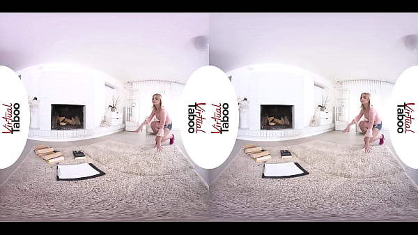 VIRTUAL TABOO - Lika Studying Her Biology