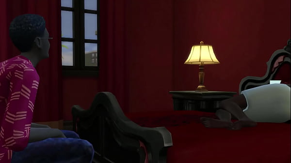 Indian stepbrother watching  stepsister from a chair in his room - Family Sex Taboo - Adult Movie