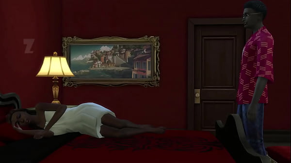 Indian stepbrother watching  stepsister from a chair in his room - Family Sex Taboo - Adult Movie