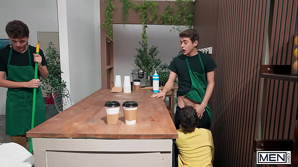 MEN - Barista Joey Mills Gives His Customer Sam...