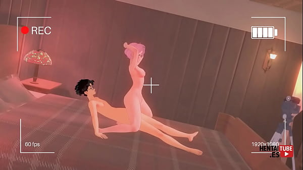 Download Video - DanDaDan Hentai - Aira ridding Okarun's dick - Asian Japanese anime manga