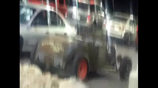 Drewp plows the field