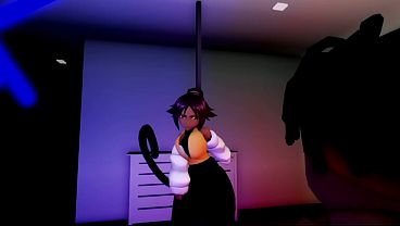 Yoruichi and BBC SEX IN HOUSE