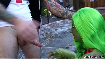 The Grinch gives up and wants some anal