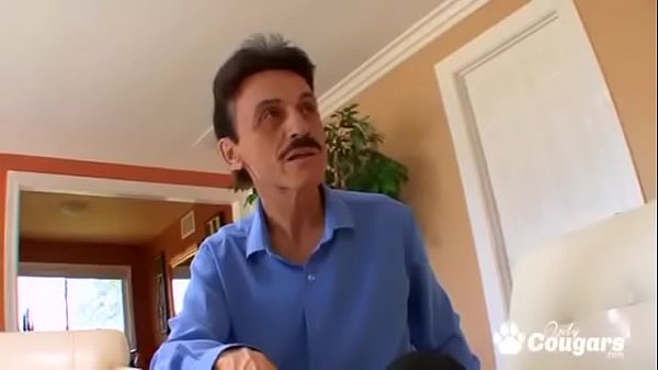 Jaime Applegate Rides A Cock While Her Dirty Old Man Watches
