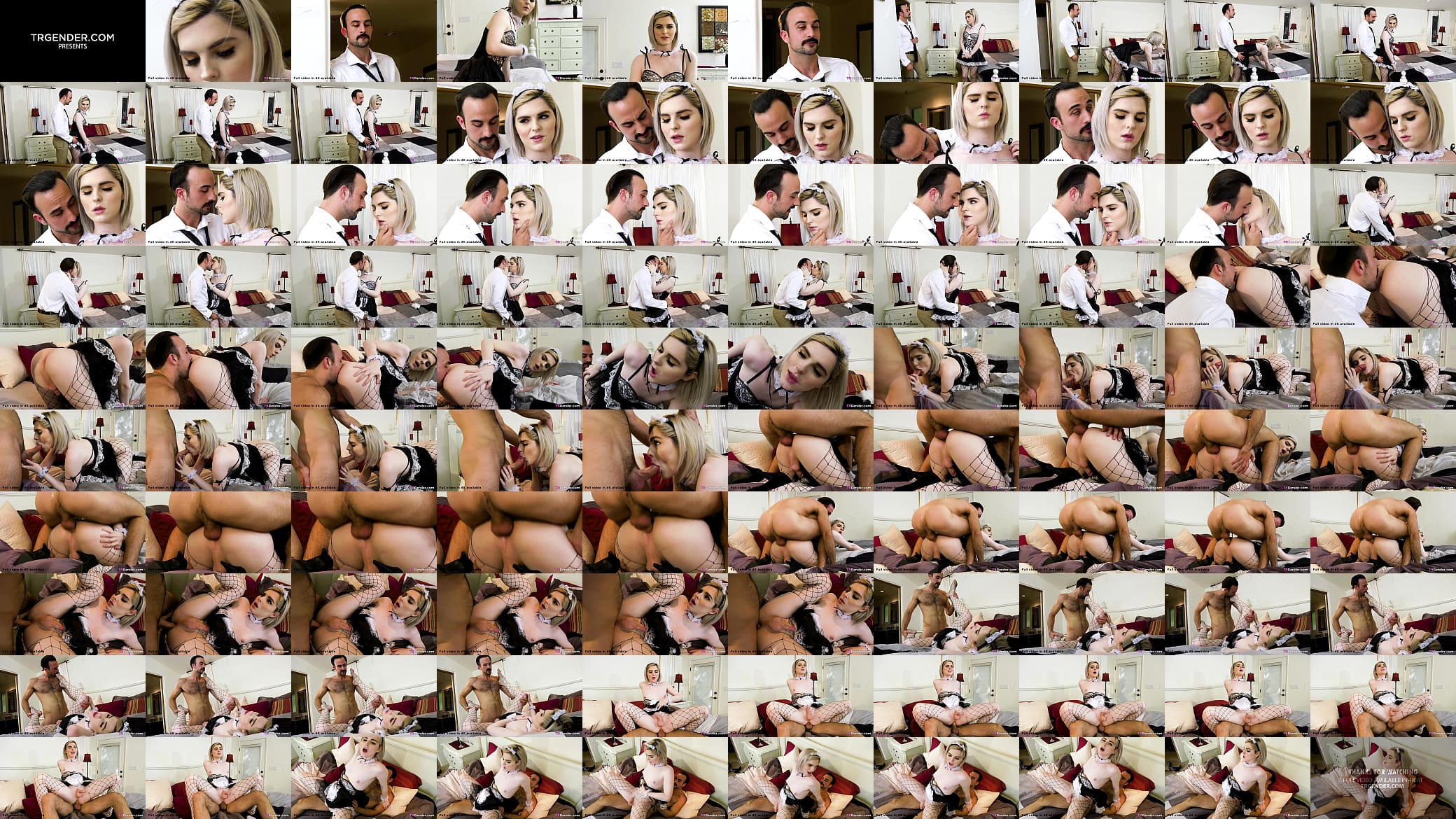 French maid Ella Hollywood meatspins her dong 预览图
