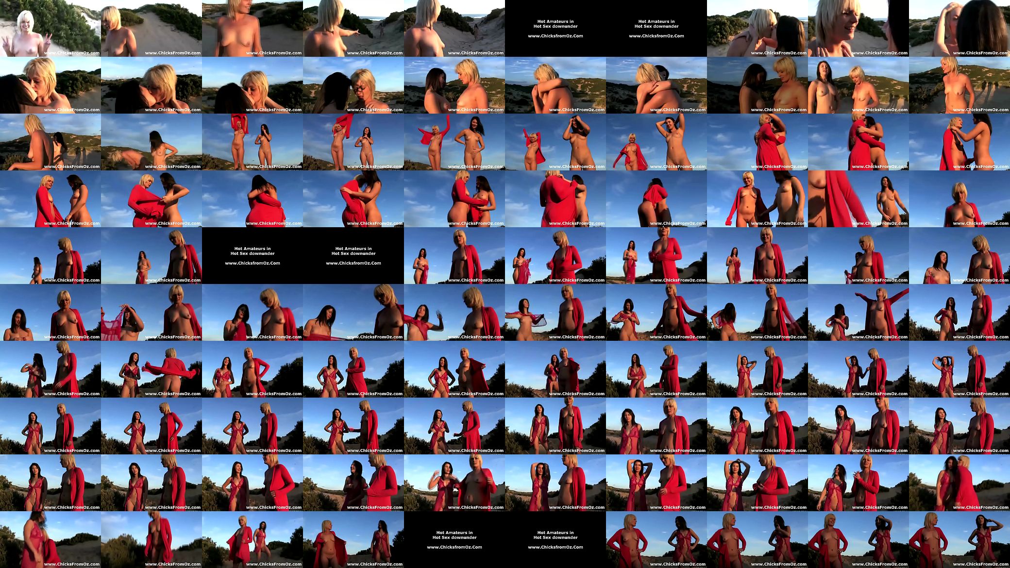 Lesbian amateur girls strip on beach 预览图