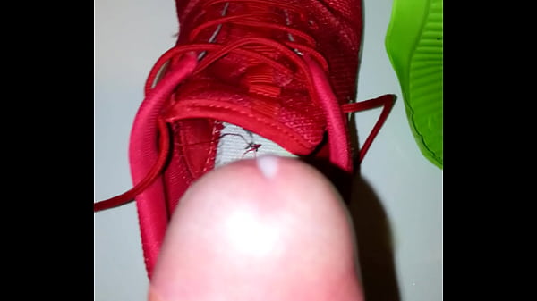 Download Video - Cum over my workmate Home shoes&period;