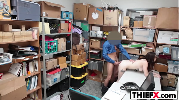Beautiful Teen Thief Will Never Swipe Again