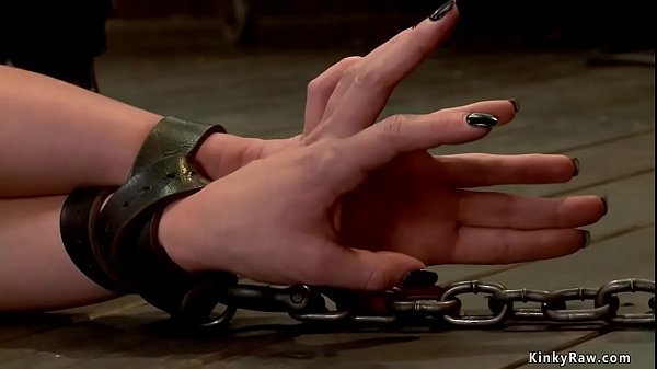 Sub in b. device bondage zippered