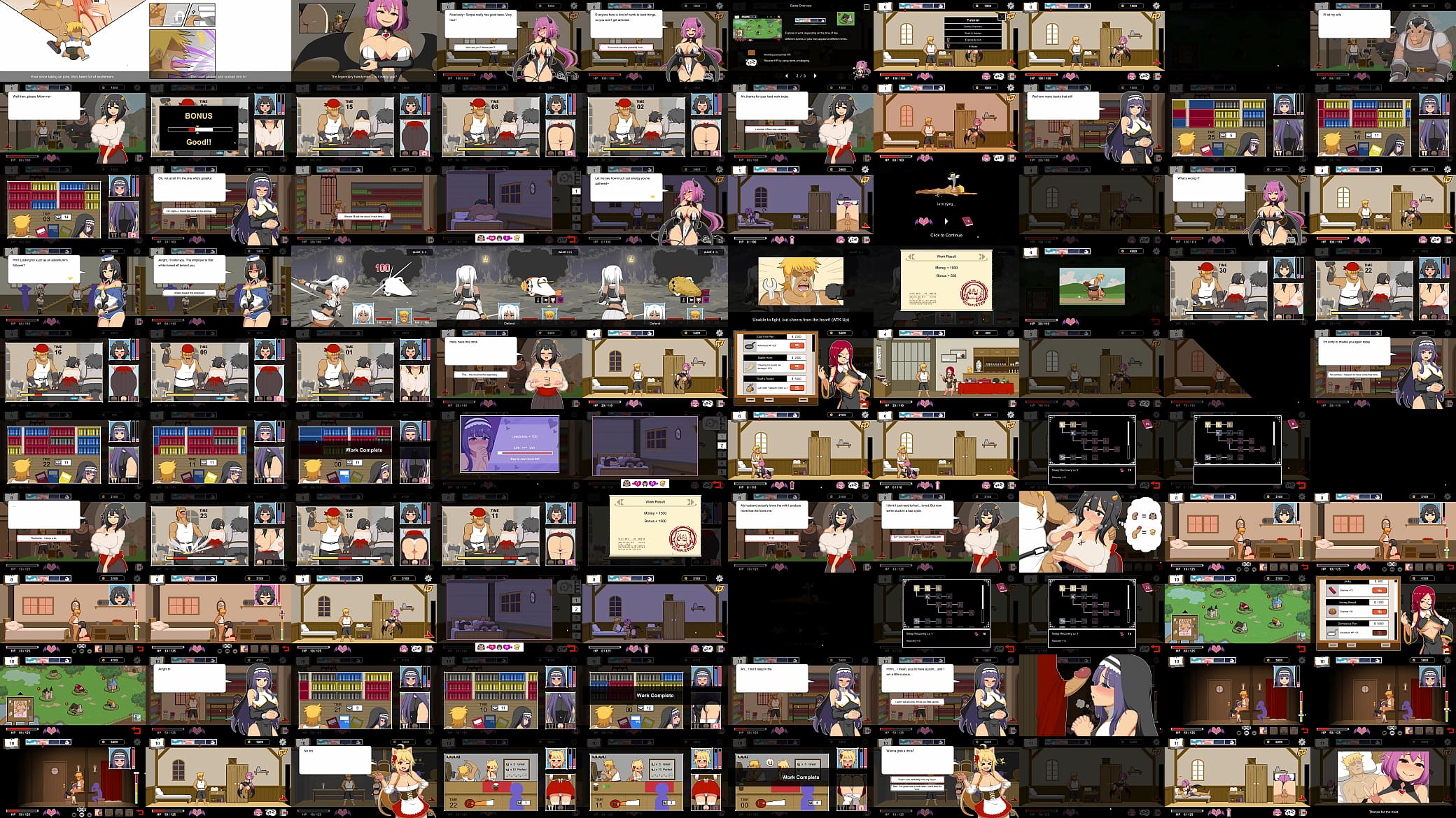 HANDYMAN FANTASY || HENTAI GAME|| PART #1  The cow wife is the best &lt;3 预览图