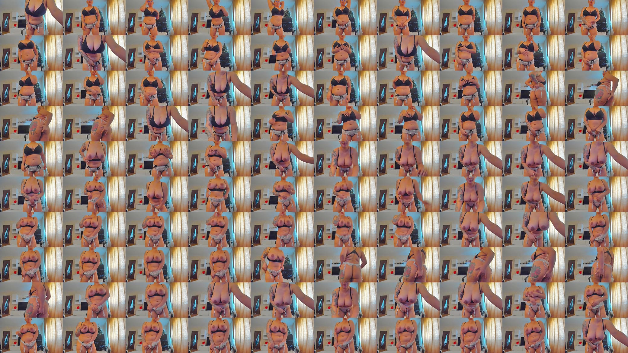 Big ass and tits hot outfit masturbate 预览图