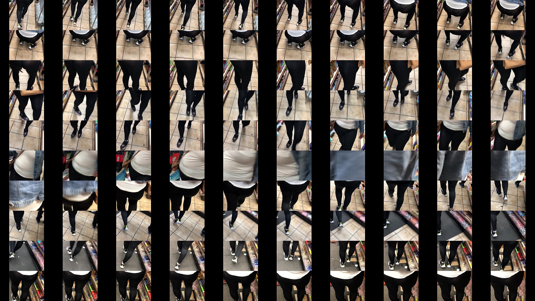 Bending over in tights 预览图
