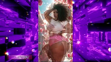 DIGITAL DIVAS 53 BBW BIG BUTT LOVE Exclusive Feature: Curvy Ebony ass Sensation