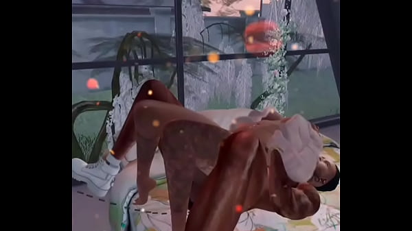 Second Life Sissy Trans fucked by BBC