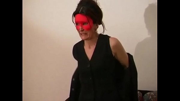 Horny masked amateur