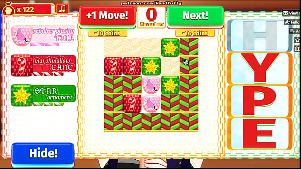 Xmas on March Lewd [Christmas PornPlay Hentai game] Ep.1 Tatooed girl blowjob gift for christmas